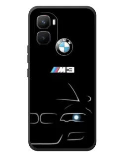 Чехол для Infinix GT 50 Pro с картинкой «Минималистичный принт BMW M3»