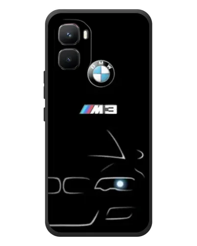 Чехол для Infinix GT 50 Pro с картинкой «Минималистичный принт BMW M3»