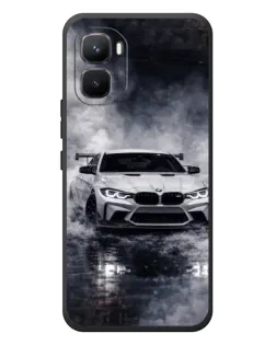 Чехол для Infinix GT 50 Pro с картинкой «BMW сквозь туман»