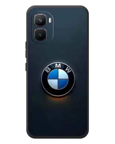 Чехол для Infinix GT 50 Pro с картинкой «Логотип BMW — минимализм»