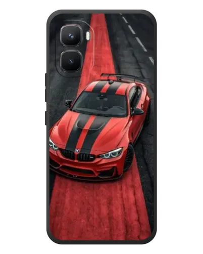 Чехол для Infinix GT 50 Pro с картинкой «BMW на красной дорожке»