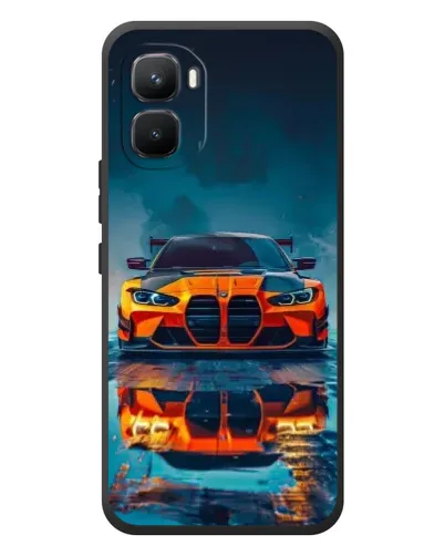 Чехол для Infinix GT 50 Pro с картинкой «BMW — золотая эмблема» Чехол для Infinix GT 50 Pro с картинкой «BMW — золотая эмблема»