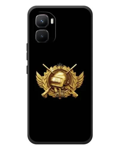 Чехол для Infinix GT 50 Pro с картинкой «PUBG — оранжевый градиент»