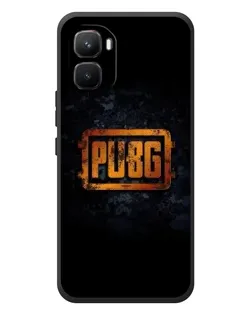 Чехол для Infinix GT 50 Pro с картинкой «PUBG — золотой логотип»