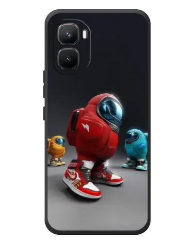 Чехол для Infinix GT 50 Pro с картинкой «Among Us — 3D стиль»