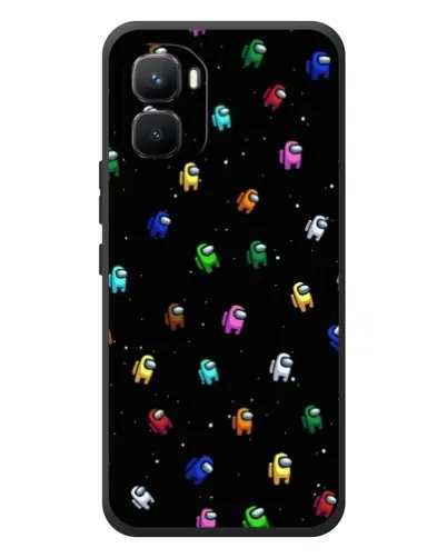 Чехол для Infinix GT 50 Pro с картинкой «Экипаж Among Us»