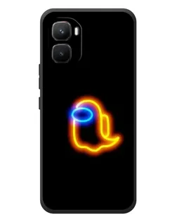 Чехол для Infinix GT 50 Pro с картинкой «Among Us неоновое сияние»