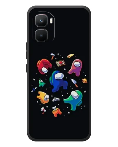 Чехол для Infinix GT 50 Pro с картинкой «Among Us космос»
