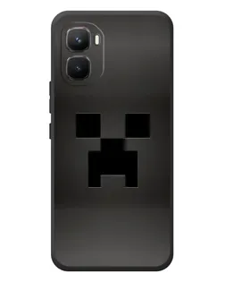 Чехол для Infinix GT 50 Pro с картинкой «Черный крипер градиент»