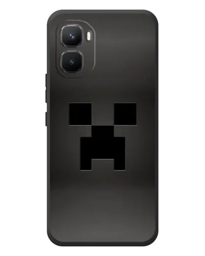 Чехол для Infinix GT 50 Pro с картинкой «Черный крипер градиент»