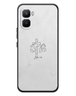 Чехол для Infinix GT 50 Pro с картинкой «Иоанна 3:16 Крест» Чехол для Infinix GT 50 Pro с картинкой «Иоанна 3:16 Крест»