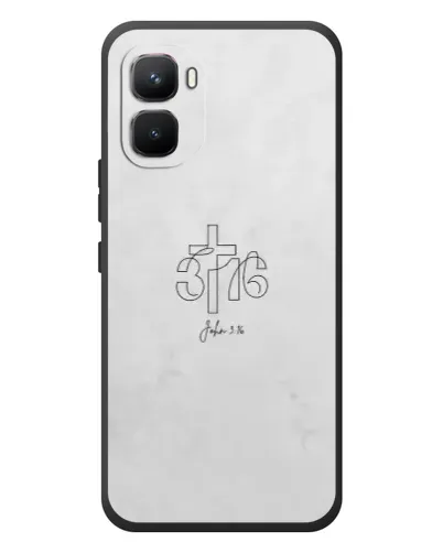Чехол для Infinix GT 50 Pro с картинкой «Иоанна 3:16 Крест» Чехол для Infinix GT 50 Pro с картинкой «Иоанна 3:16 Крест»