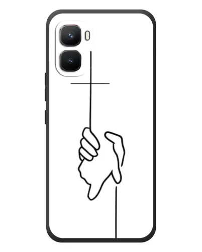 Чехол для Infinix GT 50 Pro с картинкой «Рука держит» Чехол для Infinix GT 50 Pro с картинкой «Рука держит»
