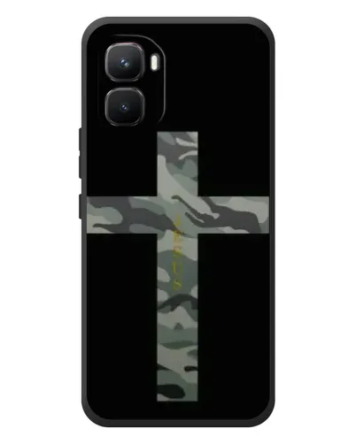Чехол для Infinix GT 50 Pro с картинкой «Милитари Крест» Чехол для Infinix GT 50 Pro с картинкой «Милитари Крест»