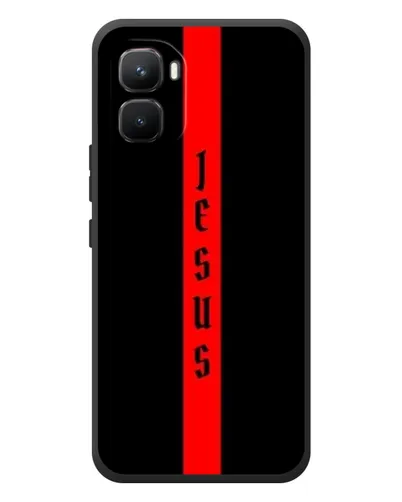 Чехол для Infinix GT 50 Pro с картинкой «Красная линия веры» Чехол для Infinix GT 50 Pro с картинкой «Красная линия веры»