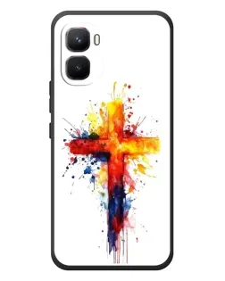 Чехол для Infinix GT 50 Pro с картинкой «Акварельный крест» Чехол для Infinix GT 50 Pro с картинкой «Акварельный крест»