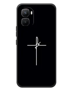 Чехол для Infinix GT 50 Pro с картинкой «Тонкий крест» Чехол для Infinix GT 50 Pro с картинкой «Тонкий крест»
