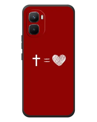 Чехол для Infinix GT 50 Pro с картинкой «Уравнение любви» Чехол для Infinix GT 50 Pro с картинкой «Уравнение любви»