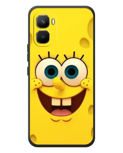 Чехол для Infinix GT 50 Pro с картинкой «Губка Боб улыбка»