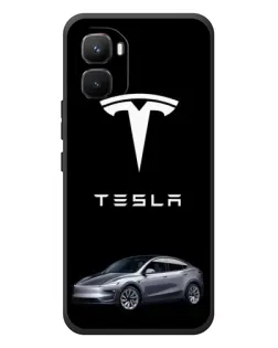 Чехол для Infinix GT 50 Pro с картинкой «Tesla Model Y»