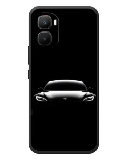 Чехол для Infinix GT 50 Pro с картинкой «Фары Tesla Night»
