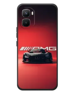 Чехол для Infinix GT 50 Pro с картинкой «Mercedes AMG — красная линия»