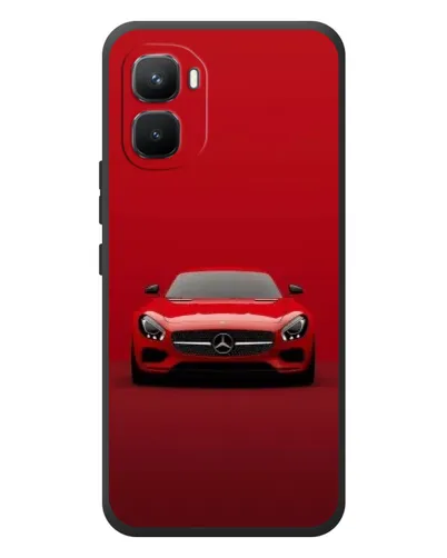 Чехол для Infinix GT 50 Pro с картинкой «Красный Mercedes AMG»
