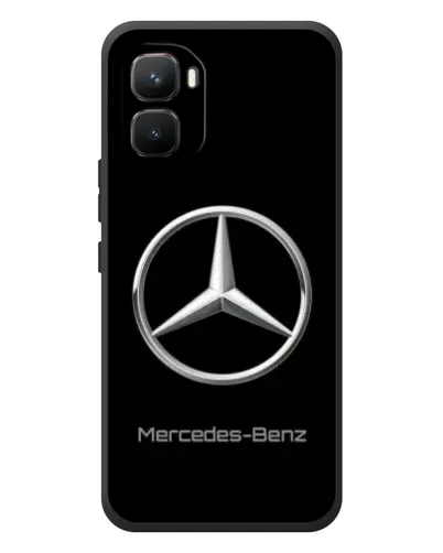 Чехол для Infinix GT 50 Pro с картинкой «Mercedes Silver Logo»
