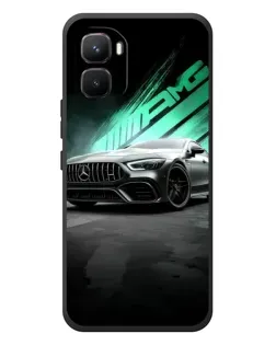 Чехол для Infinix GT 50 Pro с картинкой «Темный Mercedes AMG»