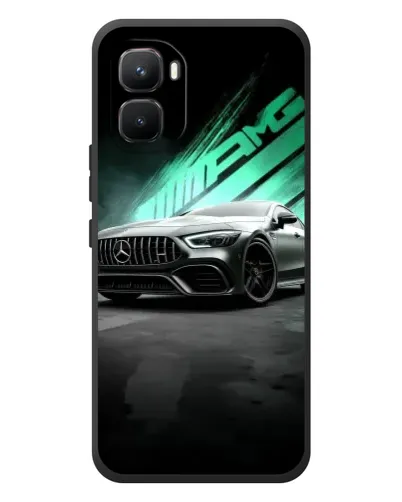 Чехол для Infinix GT 50 Pro с картинкой «Темный Mercedes AMG»