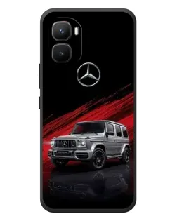 Чехол для Infinix GT 50 Pro с картинкой «Mercedes G-Class красный»