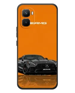 Чехол для Infinix GT 50 Pro с картинкой «Оранжевый Mercedes AMG»