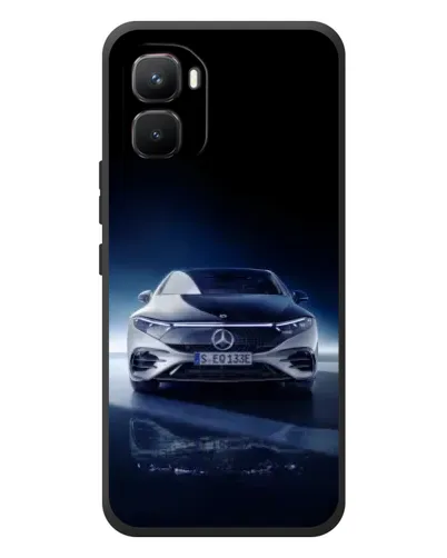 Чехол для Infinix GT 50 Pro с картинкой «Ночной Mercedes EQ»