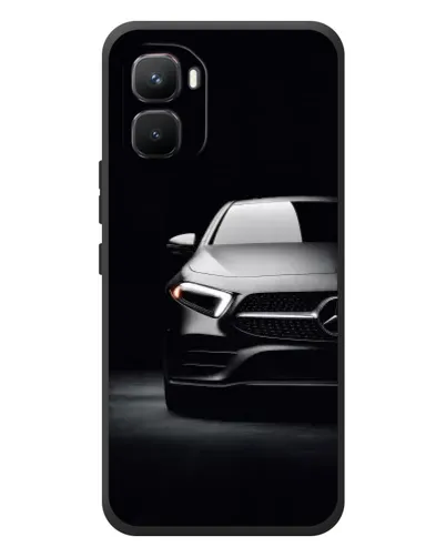 Чехол для Infinix GT 50 Pro с картинкой «Свет фар Mercedes»
