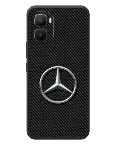 Чохол для Infinix GT 50 Pro з картинкою «Карбоновий Mercedes стиль» Чохол для Infinix GT 50 Pro з картинкою «Карбоновий Mercedes стиль»