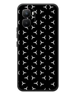 Чехол для Infinix GT 50 Pro с картинкой «Mercedes паттерн звезд»