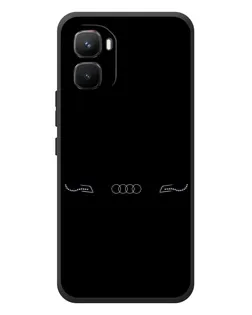 Чохол для Infinix GT 50 Pro з картинкою «Audi — світловий підпис»