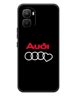 Чохол для Infinix GT 50 Pro з картинкою «Логотип Audi Heart»