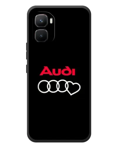 Чехол для Infinix GT 50 Pro с картинкой «Логотип Audi Heart»