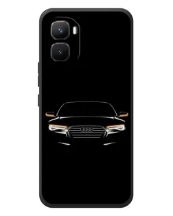 Чехол для Infinix GT 50 Pro с картинкой «Audi — ночной контур»