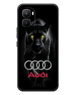 Чехол для Infinix GT 50 Pro с картинкой «Пантера и Audi»