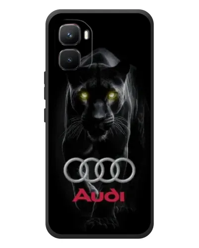 Чехол для Infinix GT 50 Pro с картинкой «Пантера и Audi»