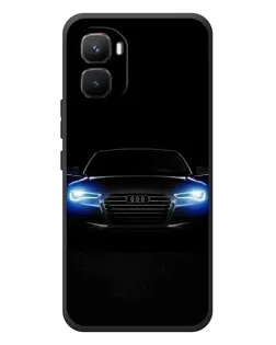 Чехол для Infinix GT 50 Pro с картинкой «Audi в неоне»