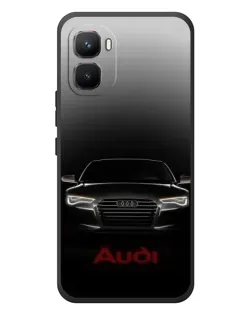 Чехол для Infinix GT 50 Pro с картинкой «Audi — градиентный контур»