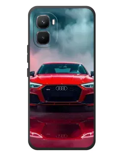 Чехол для Infinix GT 50 Pro с картинкой «Audi RS — красный стиль»
