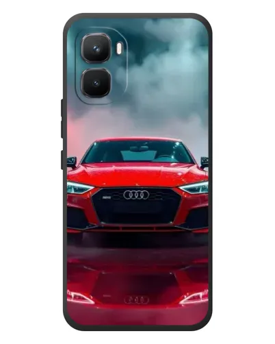 Чехол для Infinix GT 50 Pro с картинкой «Audi RS — красный стиль»