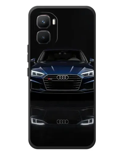 Чехол для Infinix GT 50 Pro с картинкой «Audi — ночное отражение»