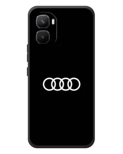 Чехол для Infinix GT 50 Pro с картинкой «Audi White Logo»