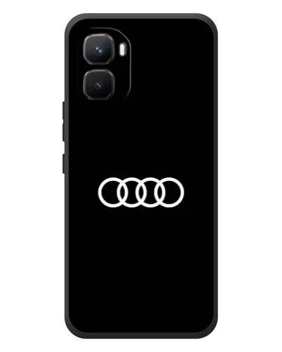 Чехол для Infinix GT 50 Pro с картинкой «Audi White Logo»