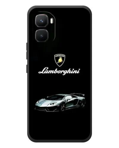Чехол для Infinix GT 50 Pro с картинкой «Логотип Lamborghini классика»